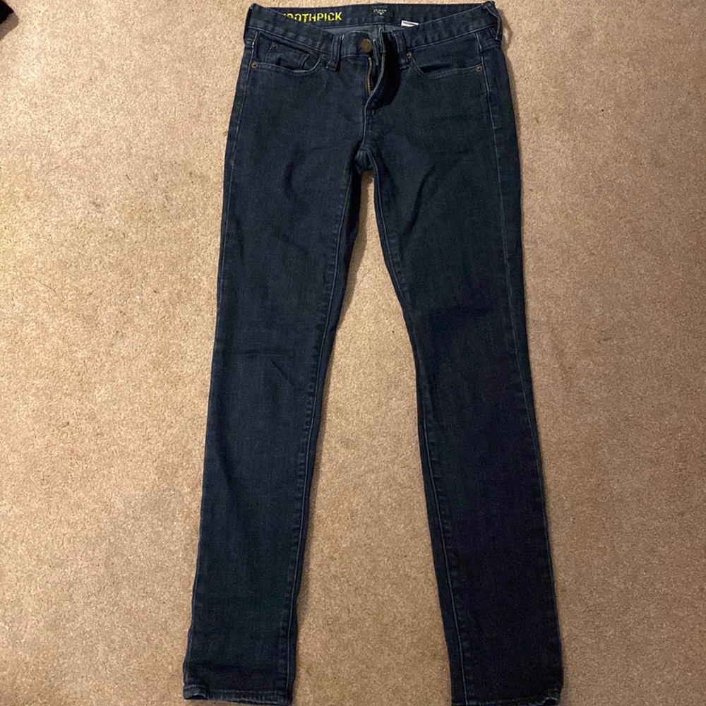 J Crew Stretch Toothpick Jean size 27